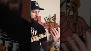 The Nerve Agents - Evil Bassline #bass #punk #bassline #bassguitar #oneminutebass #shred #fbass