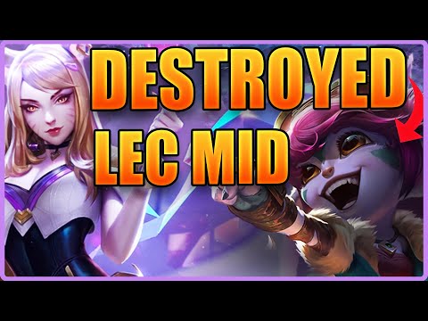How to DESTROY LEC Mid Laners with Ahri