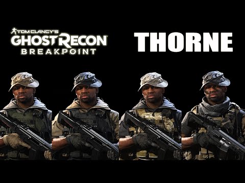 All THORNE Operator Outfits Part 1 | Call Of Duty Modern Warfare Operators | Ghost Recon Breakpoint