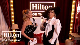 Hilton Garden Inn Ella Henderson joins us on the BRITs red carpet