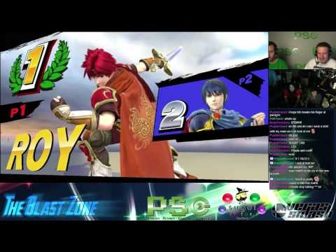 Smash WiiU - TBZsum2015e4 - Singles - W2 - GW SIM (Roy) vs ZerX (Marth)