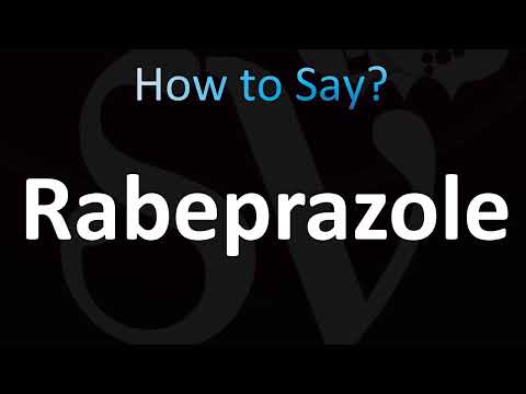 How to Pronounce ''Rabeprazole'' Correctly! (AcipHex)