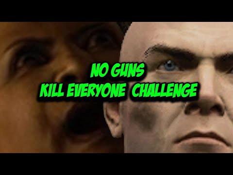 MELEE ONLY MASTER MODE KILL EVERYONE CHALLENGE - Hitman 2 (New York)
