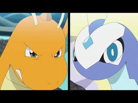 Lance’s Dragonite vs Diantha’s Aurorus Pokémon (2019) Episode 116 English Sub