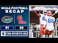 #5 Florida vs Ole Miss Recap: Gators beat The Rebels 51-35 in Kiffin's debut | CBS Sports HQ