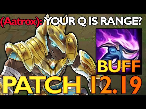PATCH 12.19 | NASUS IS BUFFED FOR NO REASON! (SCARY)