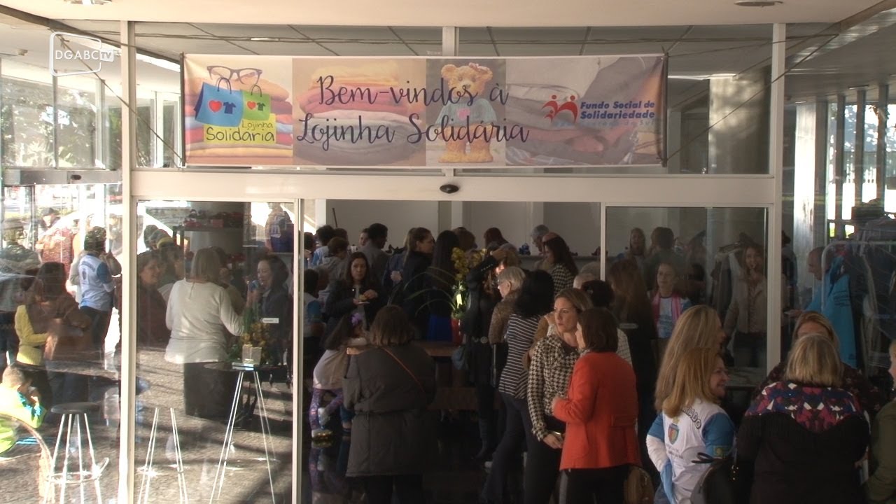 Lojinha Solidária é inaugurada em São Caetano