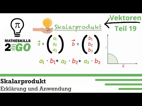 Was ist das Skalarprodukt? | Erklärung, Anwendung und Orthogonalität von Vektoren
