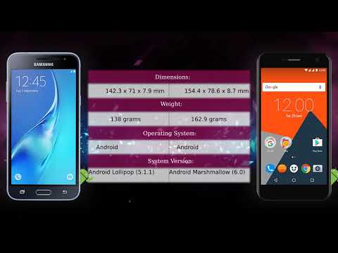 Samsung Galaxy J3 (2016) vs Wileyfox Spark X - Phone comparison