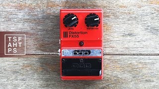 Video thumbnail for DOD FX55 Distortion by TheSuperFunAwesomeHappyTimePedalShow