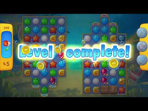 Fishdom 396 Super Hard Level - NO BooSTERS