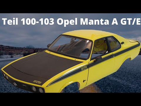 Hachette Bau den Opel Manta A GT/E Teil 100-103 #hachette #modellbau #youtube