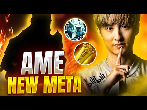 Ame NEW Broken Build on THIS Carry - 100% Winrate on 7.35d Patch