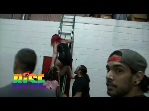 FALLS COUNT ANYWHERE - Su Yung vs. Saraya Knight from RISE 9 - RISE of The Knockouts