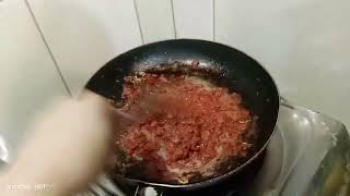 cooking a corn beef (bad video)