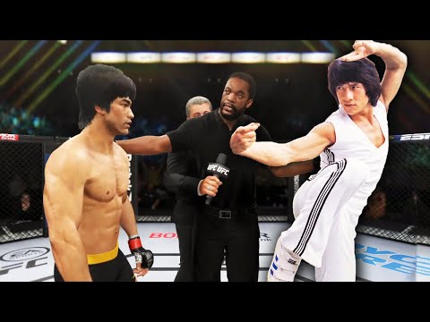 UFC 4 | Bruce Lee vs. Jackie Chan (EA Sports UFC 4)