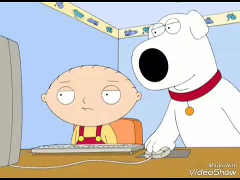 Family Guy - Stewie watches 2 girls and 1 cup