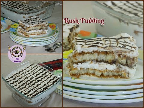 Rusk Pudding | Instant Tiramisu | Quick Dessert - By Food Connection Video