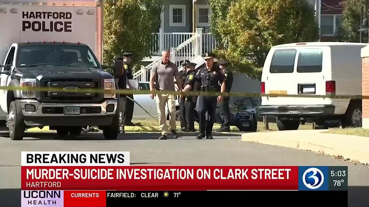 Murder-suicide under investigation on Clark Street in Hartford