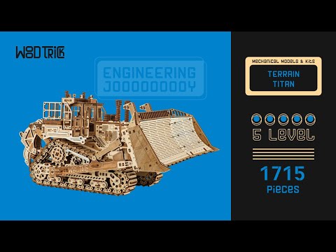 Terrain Titan 3D Model Assembly Guide by WoodTrick | Instruction Part 1