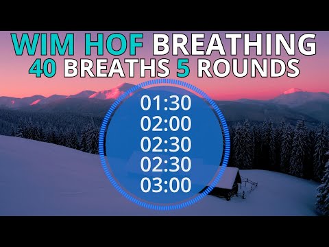 Wim Hof Methode Atemübung