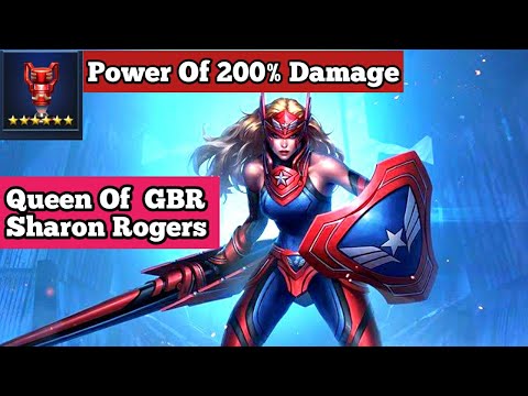 Queen Of GBR Sharon Rogers || Giant Boss Raid Sharon Rogers || Marvel Future Fight || #54