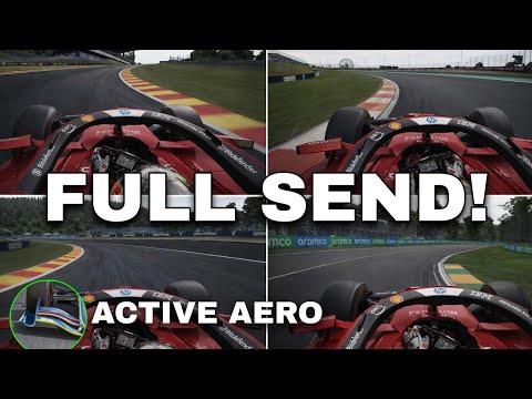 ACTIVE AERO Always OPEN? Testing 2026 F1 Aero at HIGH SPEED CORNERS!