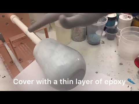 DIY GLITTER GEODE PART 1 / EASY GLITTER TUMBLER