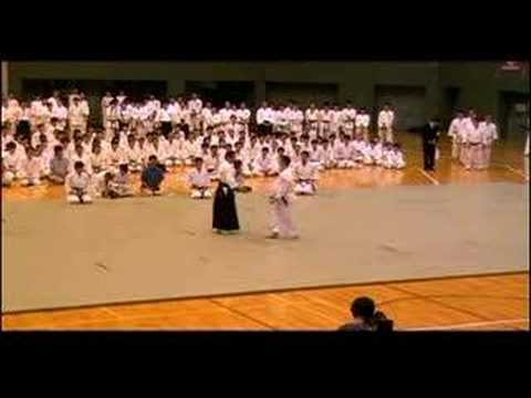 Takeno Sensei at the 50th Annual Demonstration Japan 2005