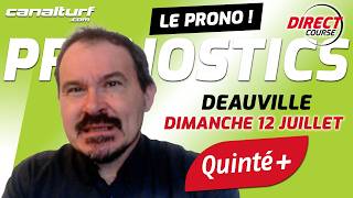 emission video des courses turf pmu du Dimanche 12 juillet 2026