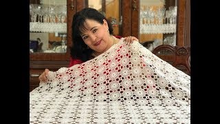 😍😍 CÓMO #TEJER ESTE #MANTEL DE LA #ABUELA - #CROCHET #FÁCIL Y #RÁPIDO - YO #TEJO CON LAURA CEPEDA