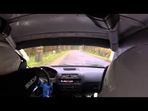 42 Rajd Świdnicki Krause - Anaszkiewicz/Kozłowski - Honda Civic SiR - OS2 - Jodłownik - wyprzedzanie