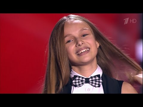 The Voice Kids RU 2016 Eva — «Je t'aime» Blind Auditions  AMAZING VOICE! | Голос Дети 3. Ева Тимуш