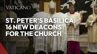 Inspiring Vocational Stories: NAC Diaconal Ordinations 2025 in St. Peter's Basilica | EWTN Vaticano