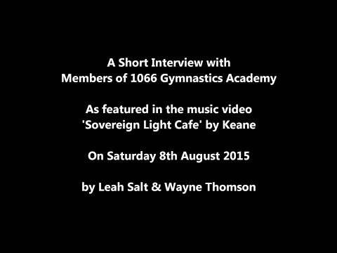 Gymnasts in Keane's SLC Video - Short Interview @ Fan Gathering (Aug 2015)