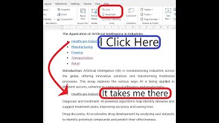 Boost your Word skills: Hyperlink to a specific page in a word document