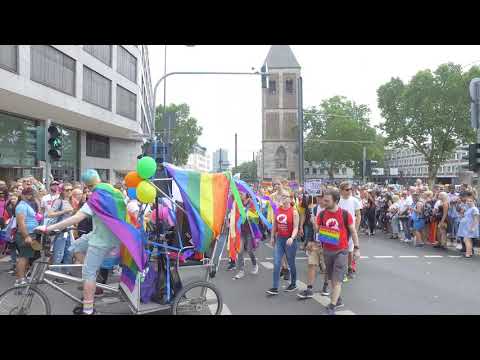 CSD Köln 2019/ mit der Queere Jungend NRW auf der Parade