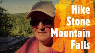 Hike Stone Mountain NC Falls and See the Campground on Jurgen's Journeys