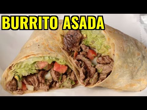 👩‍🍳 Receta Burrito de Asada | Burritos de Carne Asada Fácil y Delicioso 2024