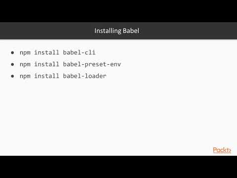 ECMAScript 2016 and Beyond Introduction to Babel | packtpub com