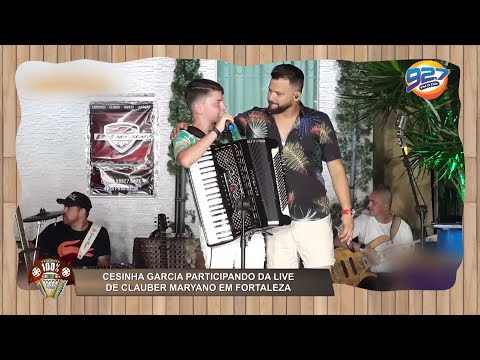 Cesinha Garcia participa da Live de Clauber Maryano em Fortaleza