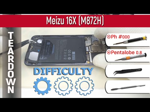 Meizu 16X M872H 📱 Teardown Take apart Tutorial