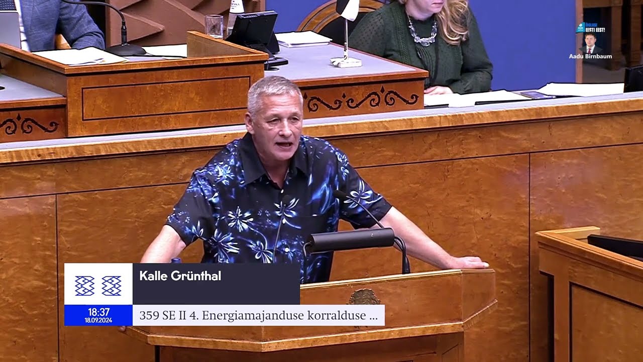 Kalle Grünthal: See valitsus hävitab Eestit! Kui kaua veel me seda talume?