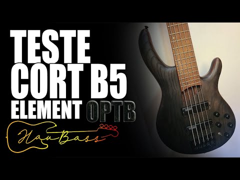 5-струнная бас-гитара CORT B5 Element (Open Pore Trans Black) - фото 3 - id-p1454426193