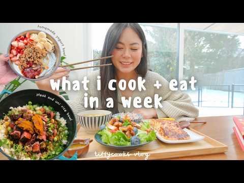 *realistic* what i cook + in a week ✨birthday edition✨ | adult friendships , 2025 book review