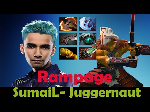 SumaiL- Juggernaut 20 Kill + Rampage Very Luck Bash GG DotA