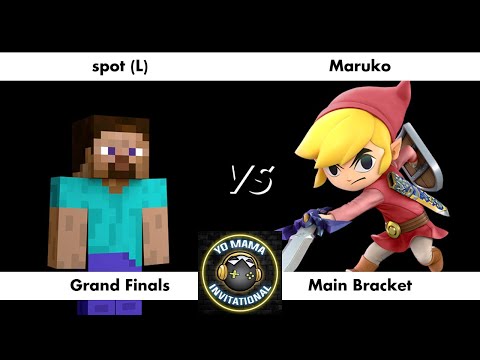 Yo Mama Invitational - Grand Finals - spot (Steve) vs Maruko (Toon Link)