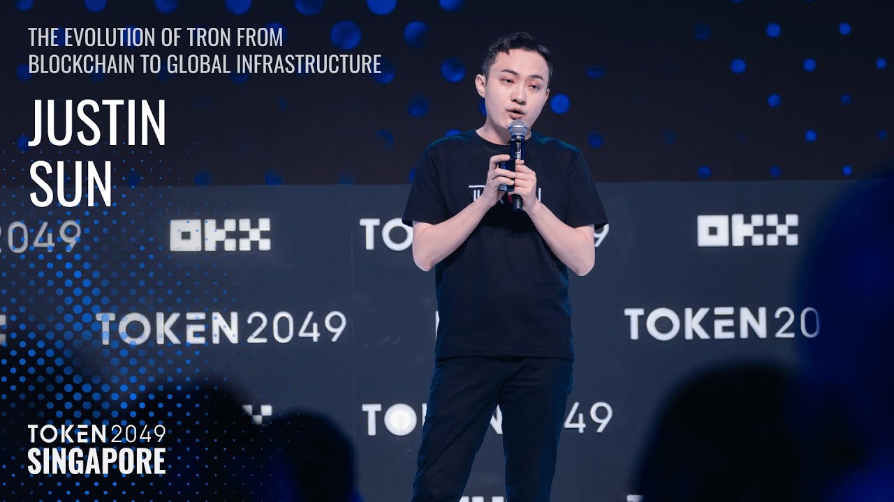 Justin Sun - The Evolution of TRON - TOKEN2049 Singapore 2025