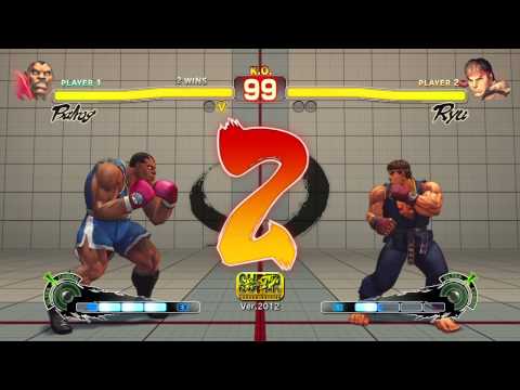 VSB SF4 League: Steve (Balrog) vs Joseph (Ryu)