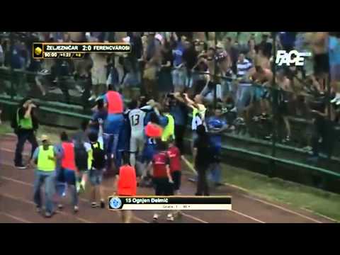 Ognjen Djelmic Amazing Goal | Zeljeznicar vs Ferencvárosi 2-0 | UEFA Europa League 23.07.2015. HD